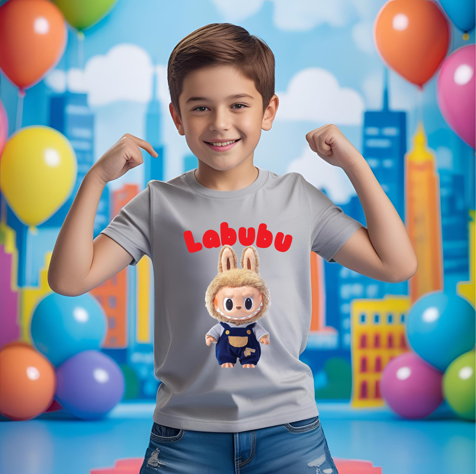 Labubu Print Boy's T-shirts