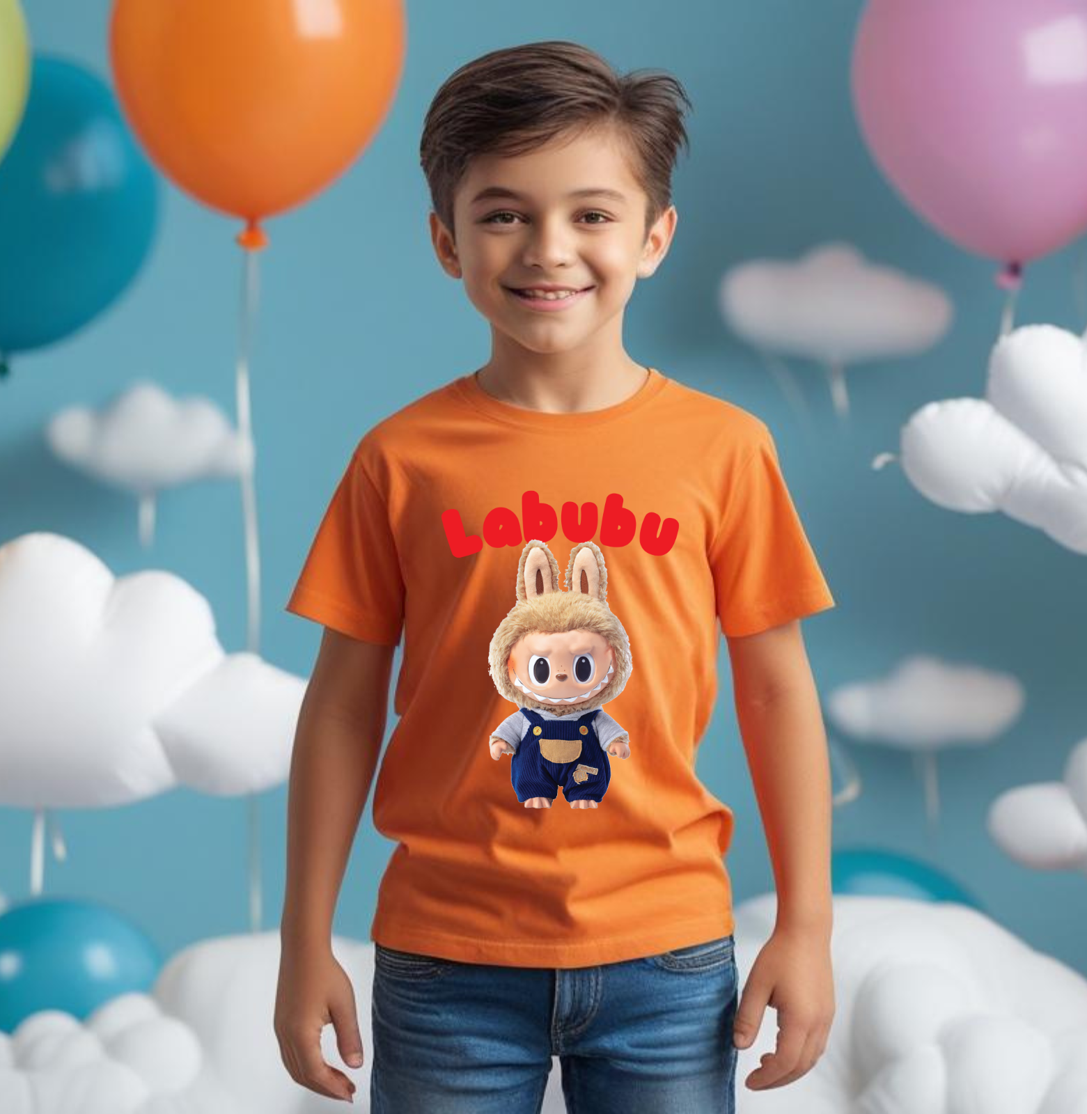 Labubu Print Boy's T-shirts